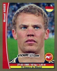 Sticker Manuel Neuer - Copa Mundial Brasil 2014 n. 339 - Navarrete