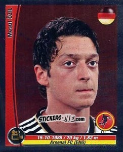 Sticker Mesut Ozil - Copa Mundial Brasil 2014 n. 346 - Navarrete