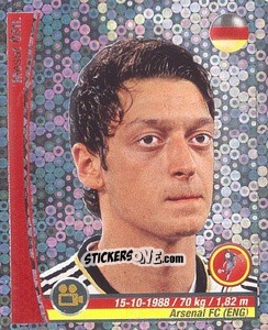 Sticker Mesut Ozil - Copa Mundial Brasil 2014 n. 346c - Navarrete