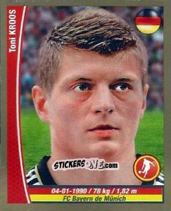 Sticker Toni Kroos - Copa Mundial Brasil 2014 n. 347 - Navarrete