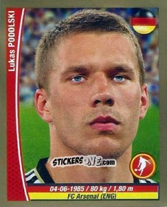 Sticker Lukas Podolski