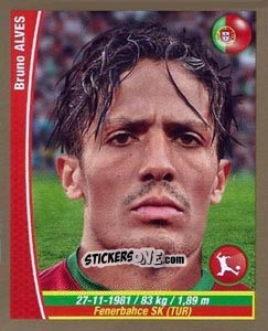 Sticker Bruno Alves - Copa Mundial Brasil 2014 n. 358 - Navarrete