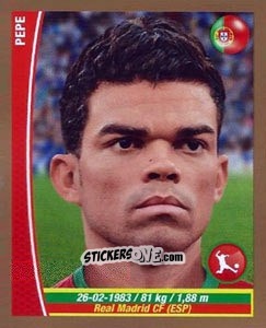Sticker Pepe - Copa Mundial Brasil 2014 n. 359 - Navarrete