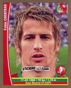 Sticker Fabio Coentrao - Copa Mundial Brasil 2014 n. 364 - Navarrete