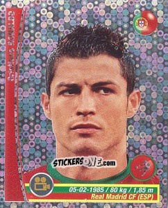 Sticker Cristiano Ronaldo - Copa Mundial Brasil 2014 n. 368c - Navarrete