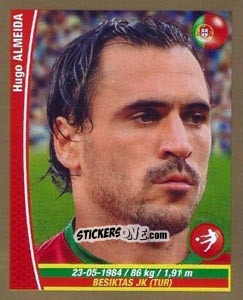 Sticker Hugo Almeida - Copa Mundial Brasil 2014 n. 369 - Navarrete