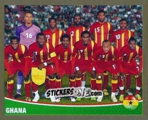 Sticker Equipo - Gana - Copa Mundial Brasil 2014 n. 373 - Navarrete