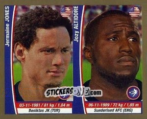 Sticker Jermaine Jones / Jozy Altidore