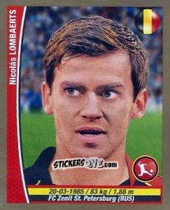 Sticker Nicolas Lombaerts