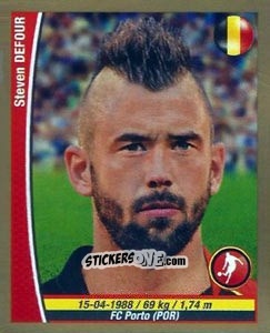 Sticker Steven Defour - Copa Mundial Brasil 2014 n. 401 - Navarrete