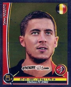 Sticker Eden Hazard - Copa Mundial Brasil 2014 n. 404 - Navarrete