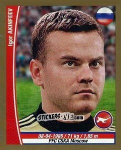 Sticker Igor Akinfeev - Copa Mundial Brasil 2014 n. 411 - Navarrete