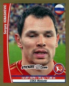 Sticker Sergei Ignashevich - Copa Mundial Brasil 2014 n. 416 - Navarrete