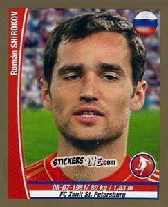 Sticker Roman Shirokov