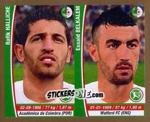 Sticker Rafik Halliche / Essaid Belkalem
