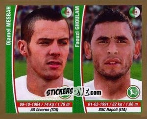 Sticker Djamel Mesbah/ Faouzi Ghoulam