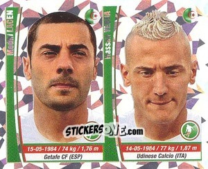 Sticker Medhi Lacen/ Hassan Yebda - Copa Mundial Brasil 2014 n. 431p - Navarrete