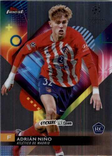 Figurina Adrian Nino - Finest UEFA Club Competitions 2023-2024
 n. 77 - Topps