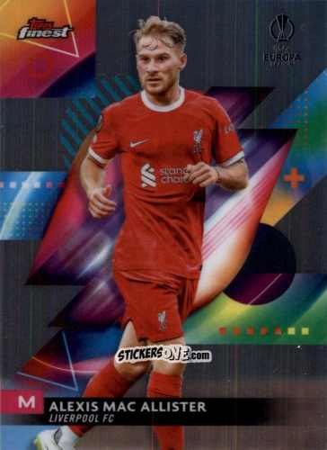 Figurina Alexis Mac Allister - Finest UEFA Club Competitions 2023-2024
 n. 98 - Topps