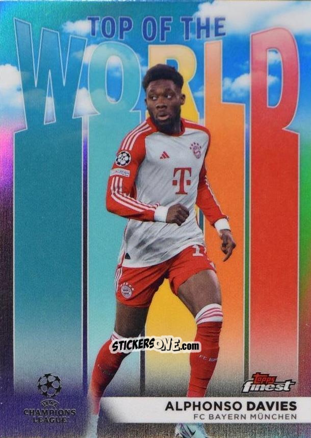Figurina Alphonso Davies - Finest UEFA Club Competitions 2023-2024
 n. TW-10 - Topps