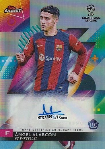 Sticker Angel Alarcon - Finest UEFA Club Competitions 2023-2024
 n. A-AA - Topps