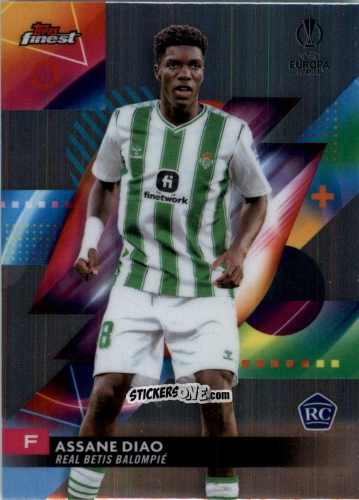 Cromo Assane Diao - Finest UEFA Club Competitions 2023-2024
 n. 19 - Topps