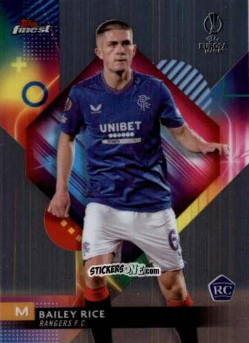 Figurina Bailey Rice - Finest UEFA Club Competitions 2023-2024
 n. 4 - Topps