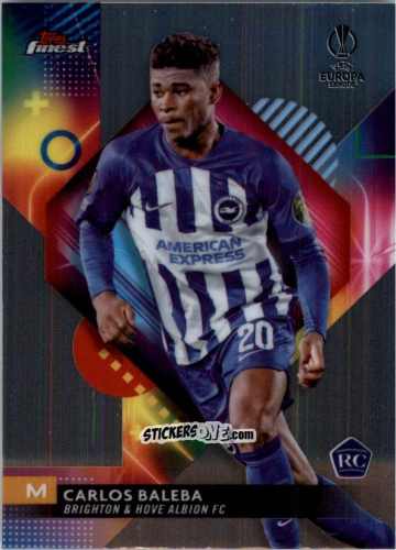 Cromo Carlos Baleba - Finest UEFA Club Competitions 2023-2024
 n. 58 - Topps