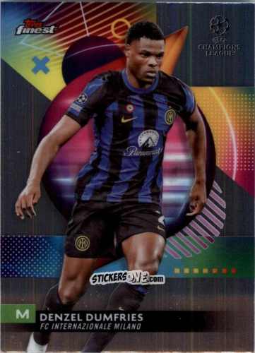 Cromo Denzel Dumfries - Finest UEFA Club Competitions 2023-2024
 n. 54 - Topps