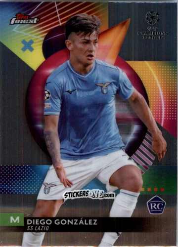 Cromo Diego Gonzalez - Finest UEFA Club Competitions 2023-2024
 n. 69 - Topps