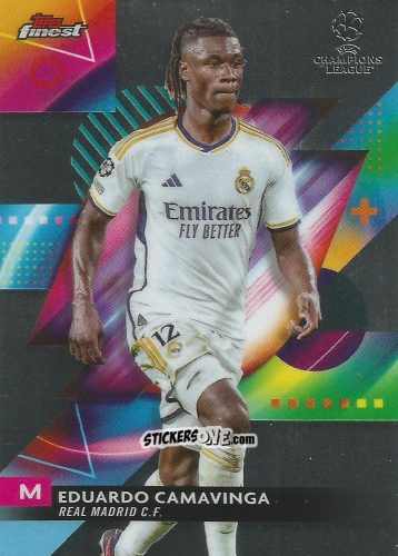 Cromo Eduardo Camavinga - Finest UEFA Club Competitions 2023-2024
 n. 131 - Topps