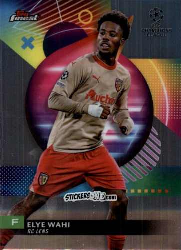 Sticker Elye Wahi - Finest UEFA Club Competitions 2023-2024
 n. 7 - Topps
