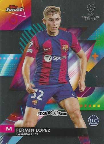 Figurina Fermin Lopez - Finest UEFA Club Competitions 2023-2024
 n. 67 - Topps