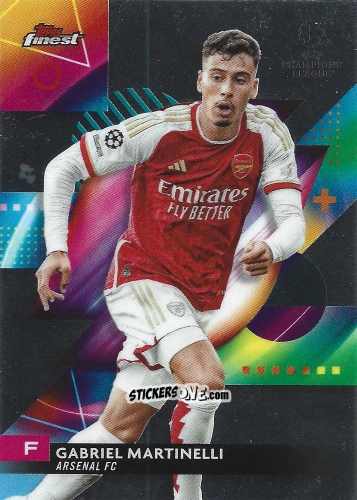 Figurina Gabriel Martinelli - Finest UEFA Club Competitions 2023-2024
 n. 94 - Topps