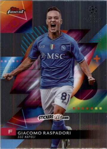 Sticker Giacomo Raspadori - Finest UEFA Club Competitions 2023-2024
 n. 56 - Topps