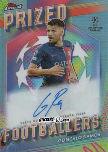 Cromo Goncalo Ramos - Finest UEFA Club Competitions 2023-2024
 n. PFA-GR - Topps