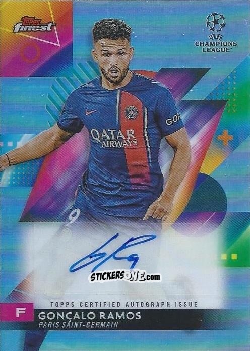 Cromo Goncalo Ramos - Finest UEFA Club Competitions 2023-2024
 n. A-GM - Topps