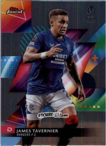 Figurina James Tavernier - Finest UEFA Club Competitions 2023-2024
 n. 99 - Topps