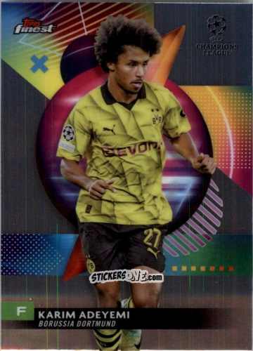 Cromo Karim Adeyemi - Finest UEFA Club Competitions 2023-2024
 n. 122 - Topps