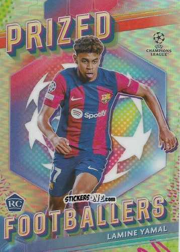 Figurina Lamine Yamal - Finest UEFA Club Competitions 2023-2024
 n. PF-8 - Topps