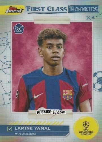 Figurina Lamine Yamal - Finest UEFA Club Competitions 2023-2024
 n. FR-1 - Topps