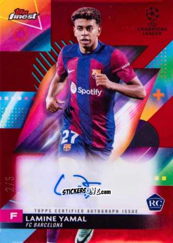 Cromo Lamine Yamal - Finest UEFA Club Competitions 2023-2024
 n. A-LY - Topps