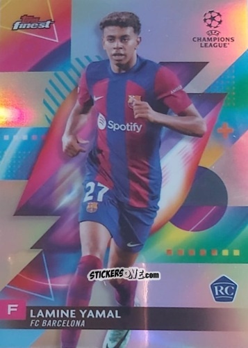Cromo Lamine Yamal - Finest UEFA Club Competitions 2023-2024
 n. 50 - Topps