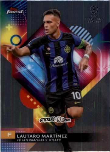 Cromo Lautaro Martinez - Finest UEFA Club Competitions 2023-2024
 n. 143 - Topps