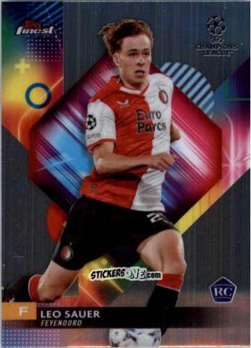 Cromo Leo Sauer - Finest UEFA Club Competitions 2023-2024
 n. 8 - Topps