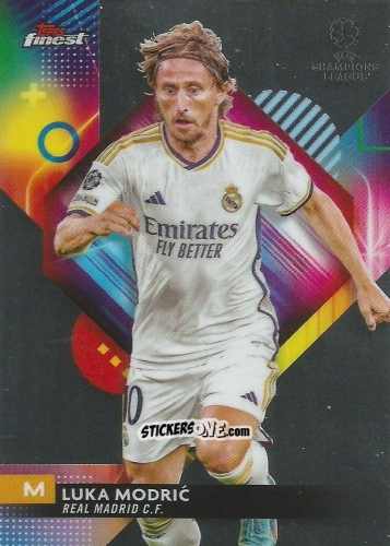Figurina Luka Modric - Finest UEFA Club Competitions 2023-2024
 n. 103 - Topps