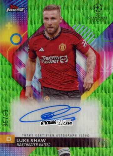 Cromo Luke Shaw - Finest UEFA Club Competitions 2023-2024
 n. A-SH - Topps