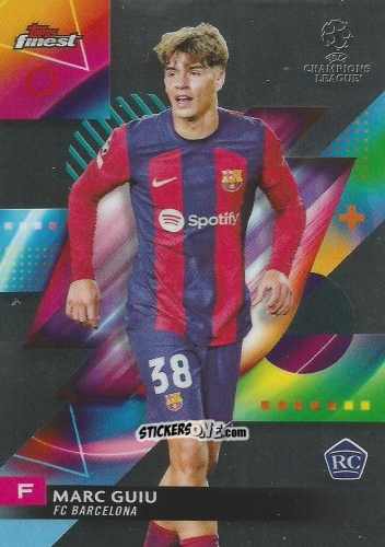 Figurina Marc Guiu - Finest UEFA Club Competitions 2023-2024
 n. 68 - Topps