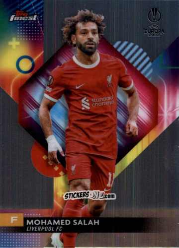 Sticker Mohamed Salah - Finest UEFA Club Competitions 2023-2024
 n. 82 - Topps