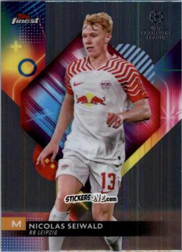 Figurina Nicolas Seiwald - Finest UEFA Club Competitions 2023-2024
 n. 55 - Topps